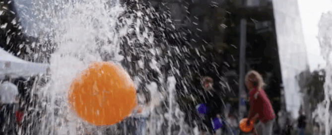 Ballons auf dem PdaS