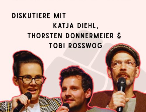 Diskussions-Veranstaltung  mit Katja Diehl, Tobi Rosswog & Thorsten Donnermeier am 08.03.2026